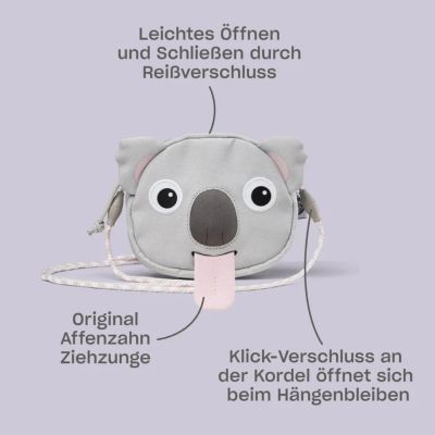 Affenzahn Kinderportemonnaie Brustbeutel mit Ziehzunge und Sicherheits-Klickverschluss im Babyladen Erlangen